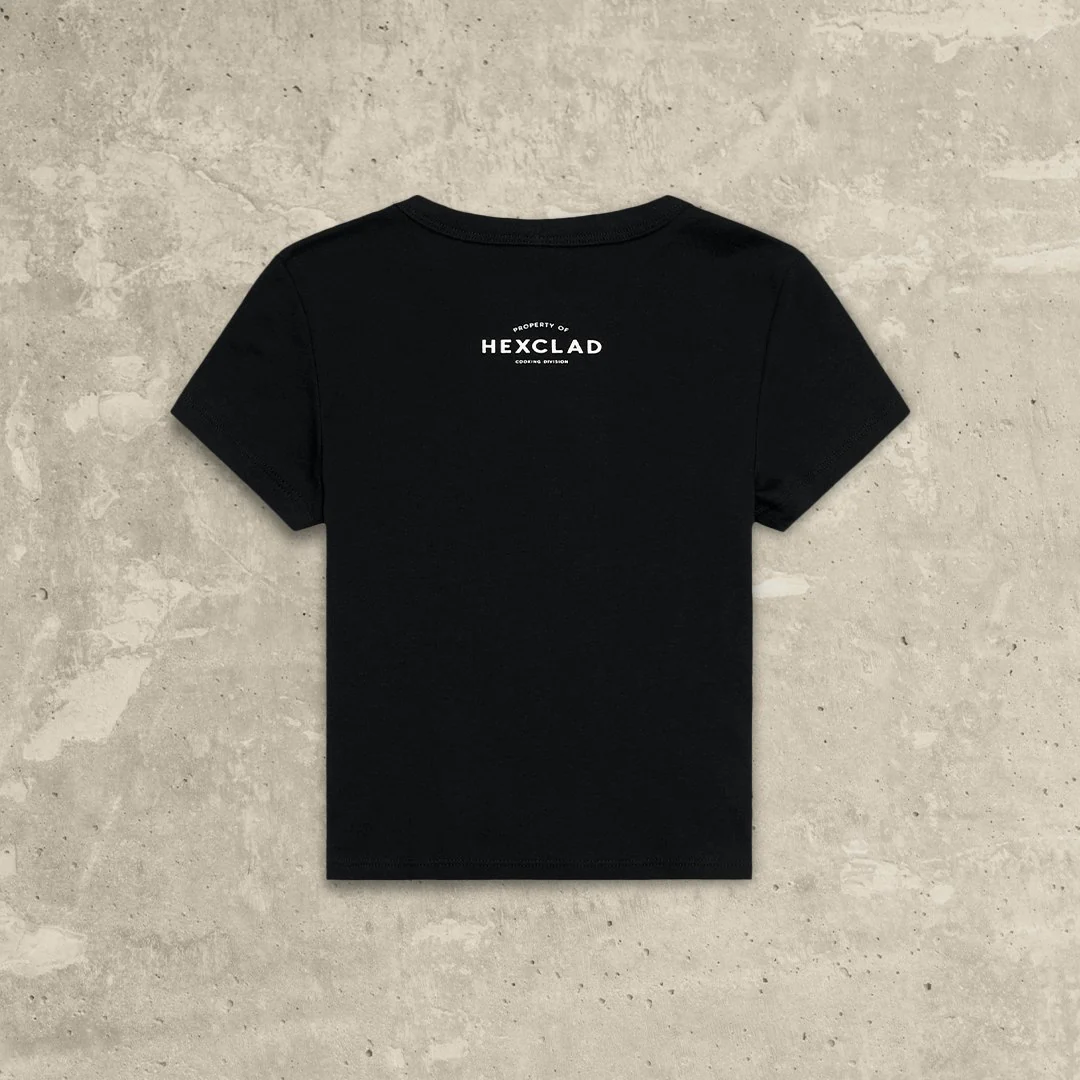 Classic Logo Badge Women's Cropped Tee - Image 3